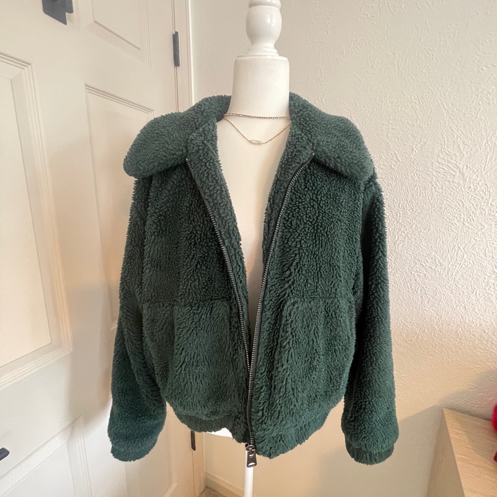 Urban Outfitters BDG Teddy Batwing Jacket - Large